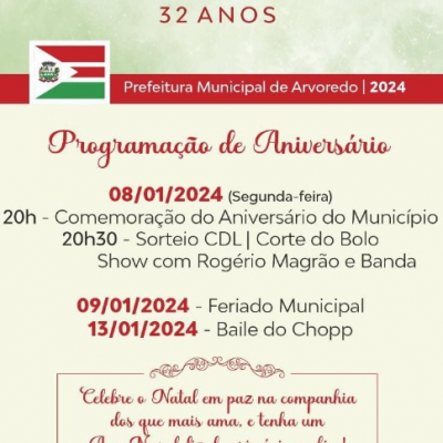 Aniversario do Municipio